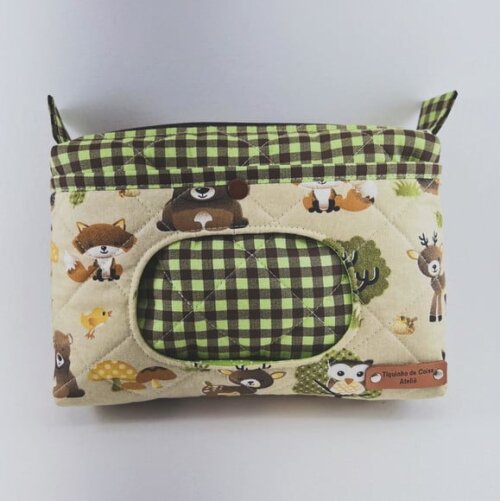 Necessaire Porta Lenço Umedecido
