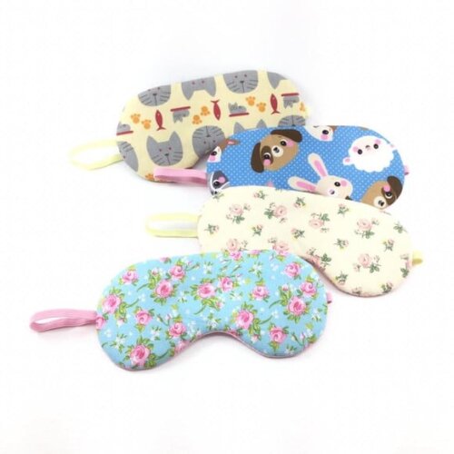 20 Máscaras para Dormir (solicitar estampas disponíveis)