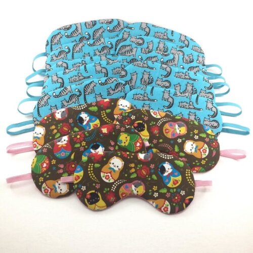 20 Máscaras para Dormir (solicitar estampas disponíveis)