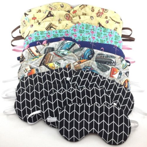 15 Máscaras para Dormir (solicitar estampas disponíveis)