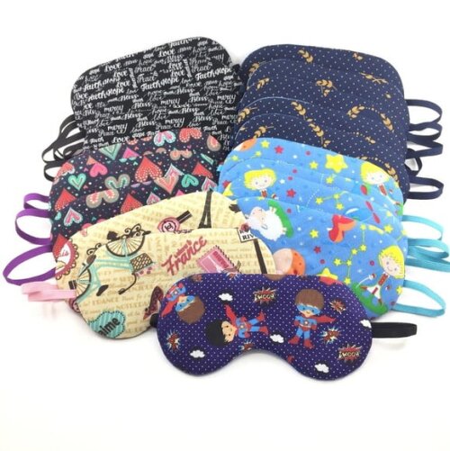15 Máscaras para Dormir (solicitar estampas disponíveis)