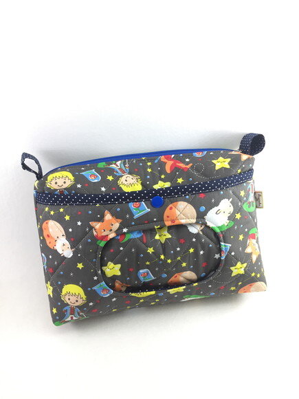 Necessaire Porta Lenço Umedecido (Solicitar estampas)