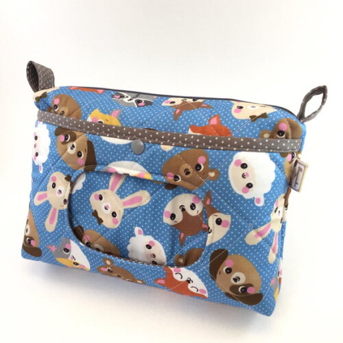 Necessaire Porta Lenço Umedecido (Solicitar estampas)