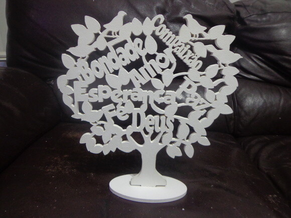 Arvore Mensageira em mdf
