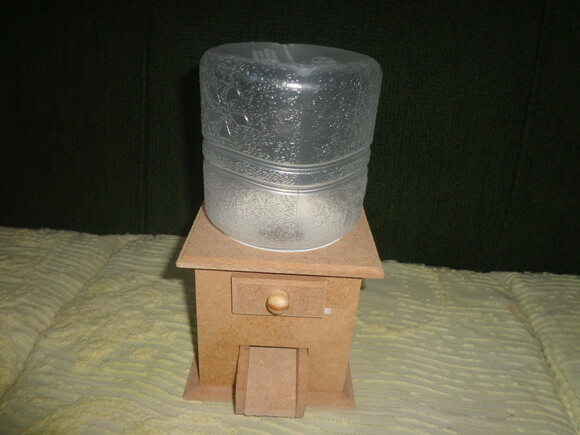 Baleiro Quadrado em mdf