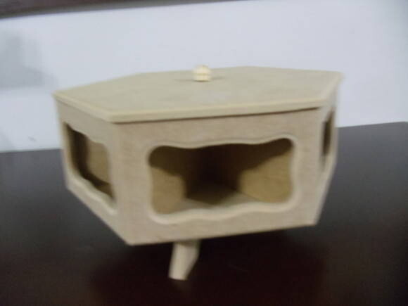 Baleiro em mdf 1-com Vidro-black Friday