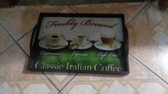 Bandeja Adesivada para Café