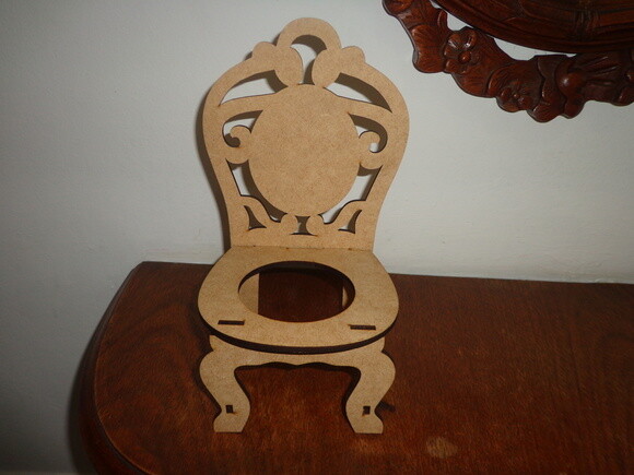 Cadeira Provençal Porta Vaso
