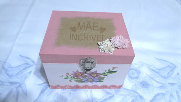 Caixa com Caneca para Mãe