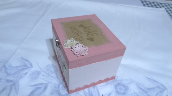 Caixa com Caneca para Mãe