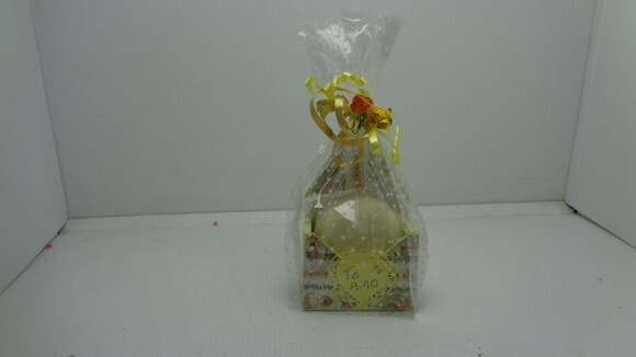 Caixa com Sabonete Decorada