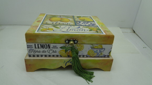 Caixa de Chá Limões