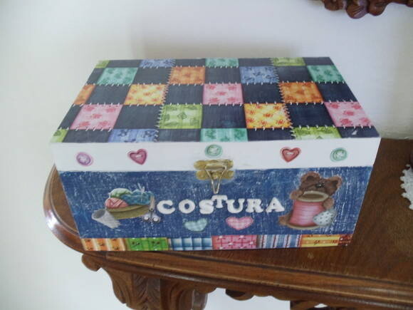 Caixa de Costura Jeans