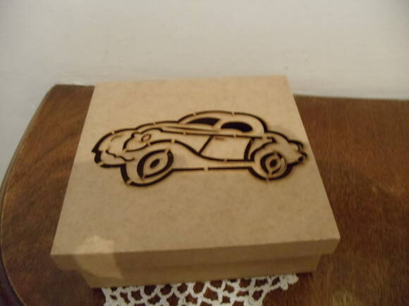 Caixa de mdf Meu Carro