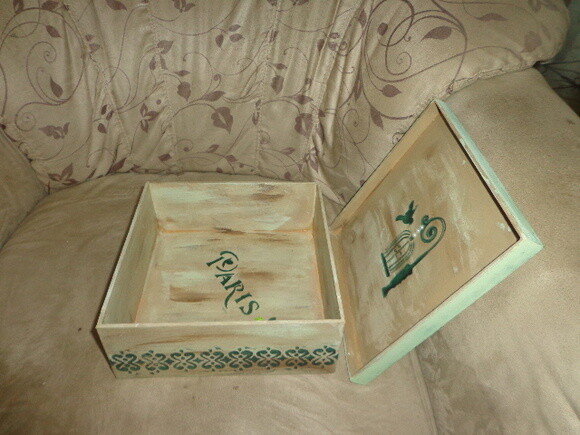 Caixa Decorada em mdf
