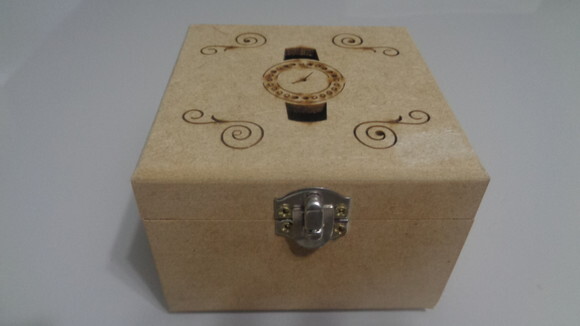 Caixa em MDF para Relogio- individual
