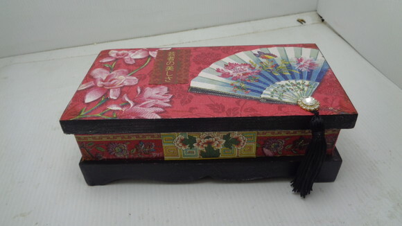 Caixa Oriental Decorada-black Riday