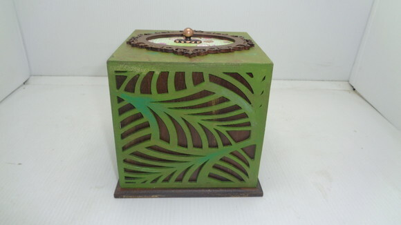 Caixa Porta Caneca ,-decorada