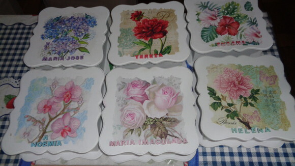 Caixa Trabalhada, com Decoração