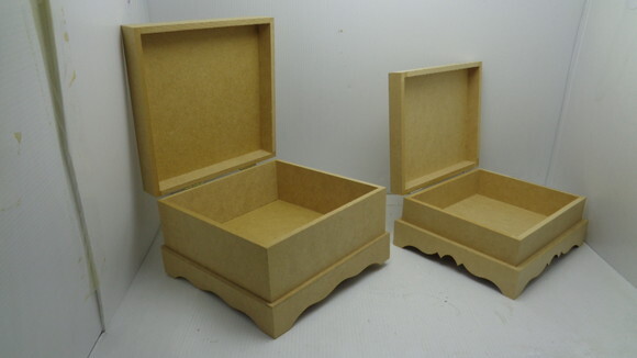 Caixas Onduladas em Mdf-a Partir de 25,00