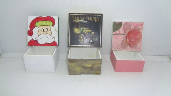 Caixas Variadas Decoradas-preço Unitário