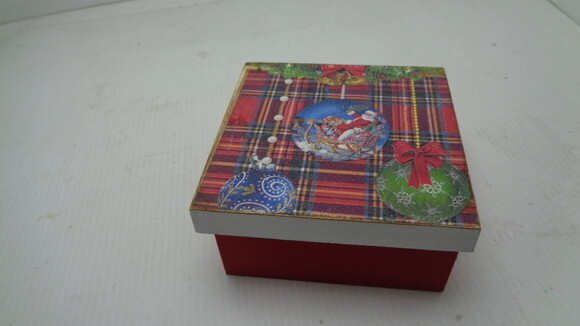 Caixinhas Decoradas para o Natal