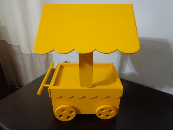 Carrinho de Pipoca em mdf