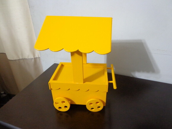 Carrinho de Pipoca em mdf