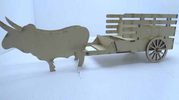 Carro de Boi em mdf