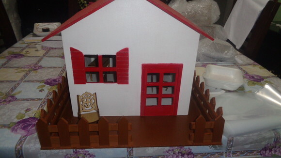 Casinha em Mdf-sem Pintar.