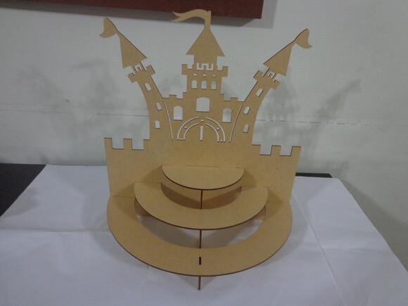 Castelinho Porta Cup Cakes