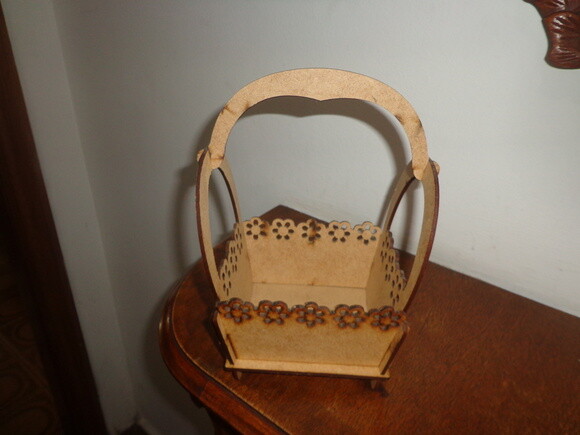 Cestinha Decorativa em mdf