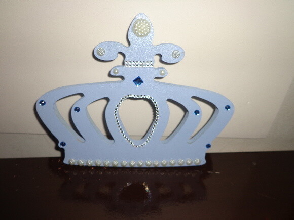 Coroa em mdf Pintada-bl-25,00