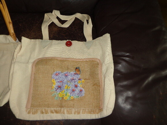 Ecobag em Tecido, Decorada