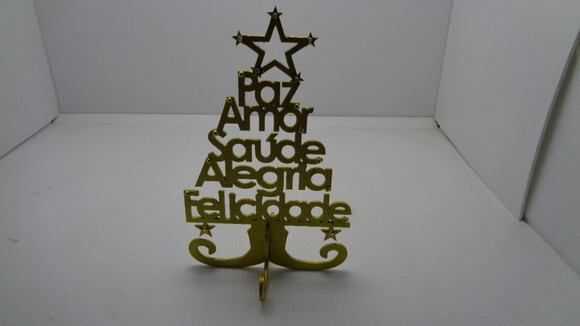 Enfeite de Mesa Arvore de Natal