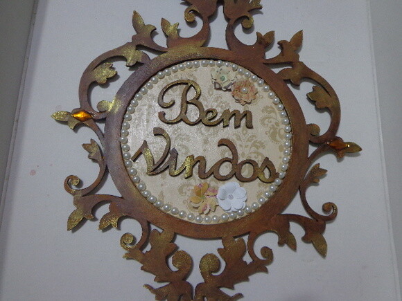 Enfeite de Porta Bem Vindos-black Friday