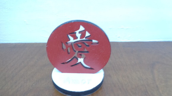 Enfeite Oriental em Mdf-preço Unitário-black Friday -25,00