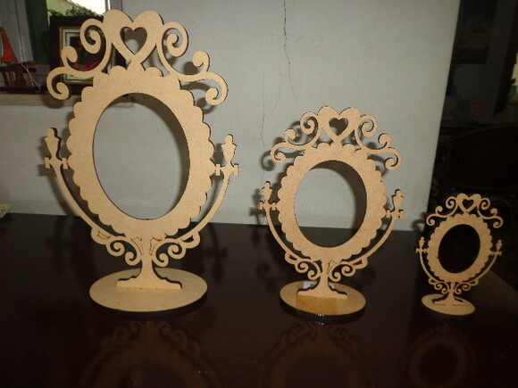 Espelho de Mesa em mdf- a partir de 5,80