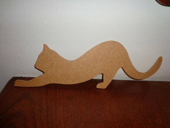 Gato Enfeite de Porta
