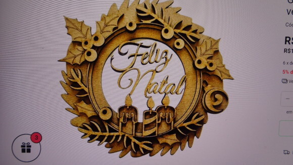 Guirlanda Feliz Natal