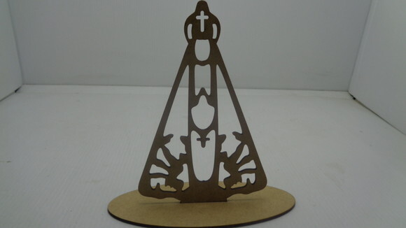 Imagem de Nossa Senhora Recortada a Laser