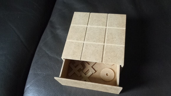 Jogo da Velha em mdf