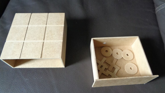 Jogo da Velha em mdf