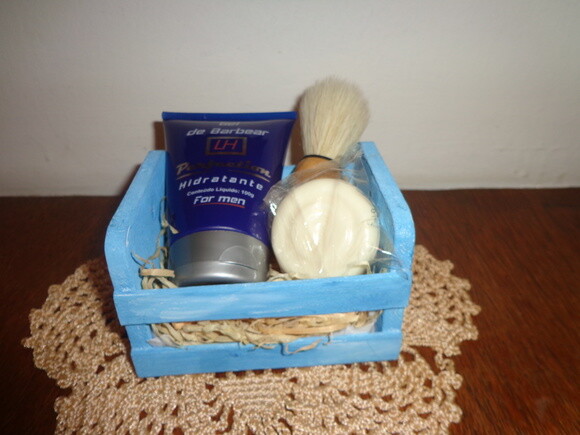 Kit Azul de Barbear