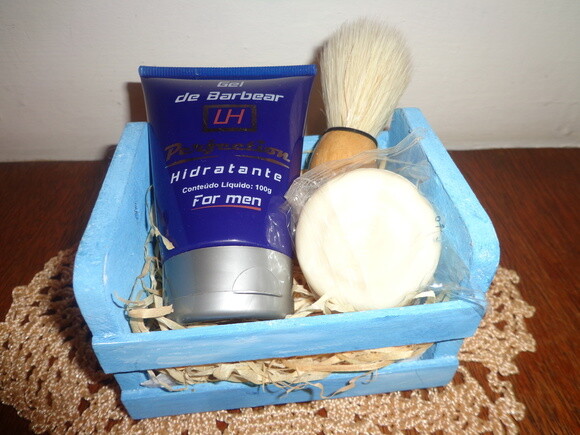 Kit Azul de Barbear