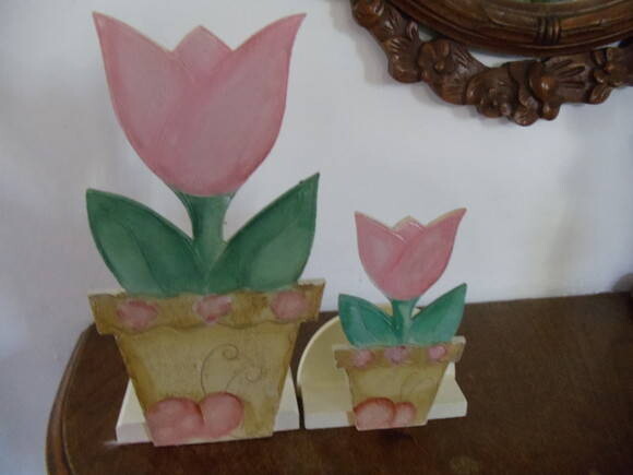Kit Tulipas em mdf