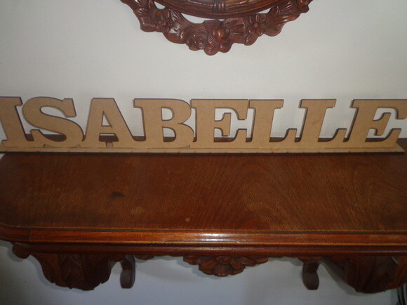 Letras Recortadas em mdf ---- Preço a Combinar