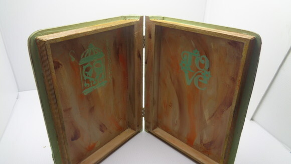 Livro Caixa Decorado