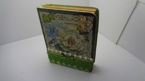 Livro Caixa Decorado