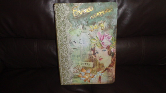 Livro Caixa Gg-,decorado